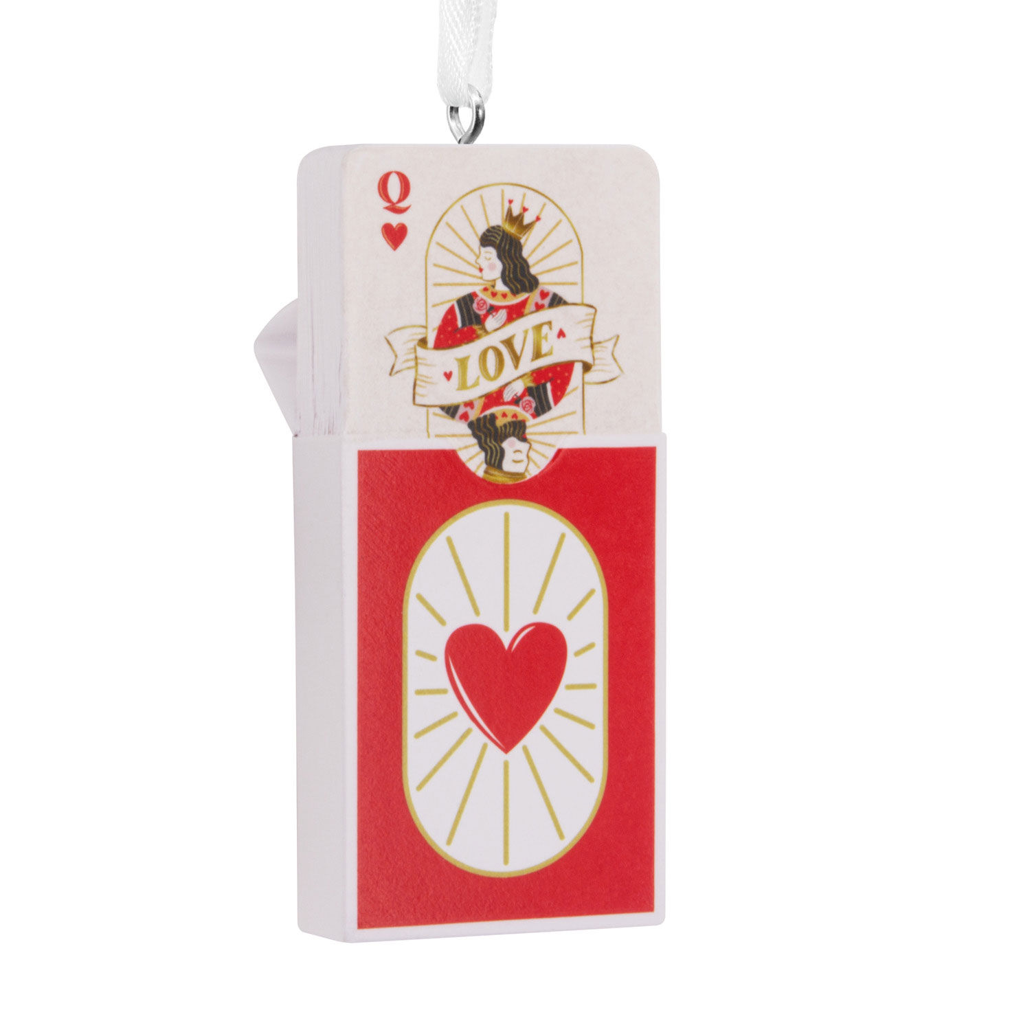 Love Playing Cards Hallmark Ornament