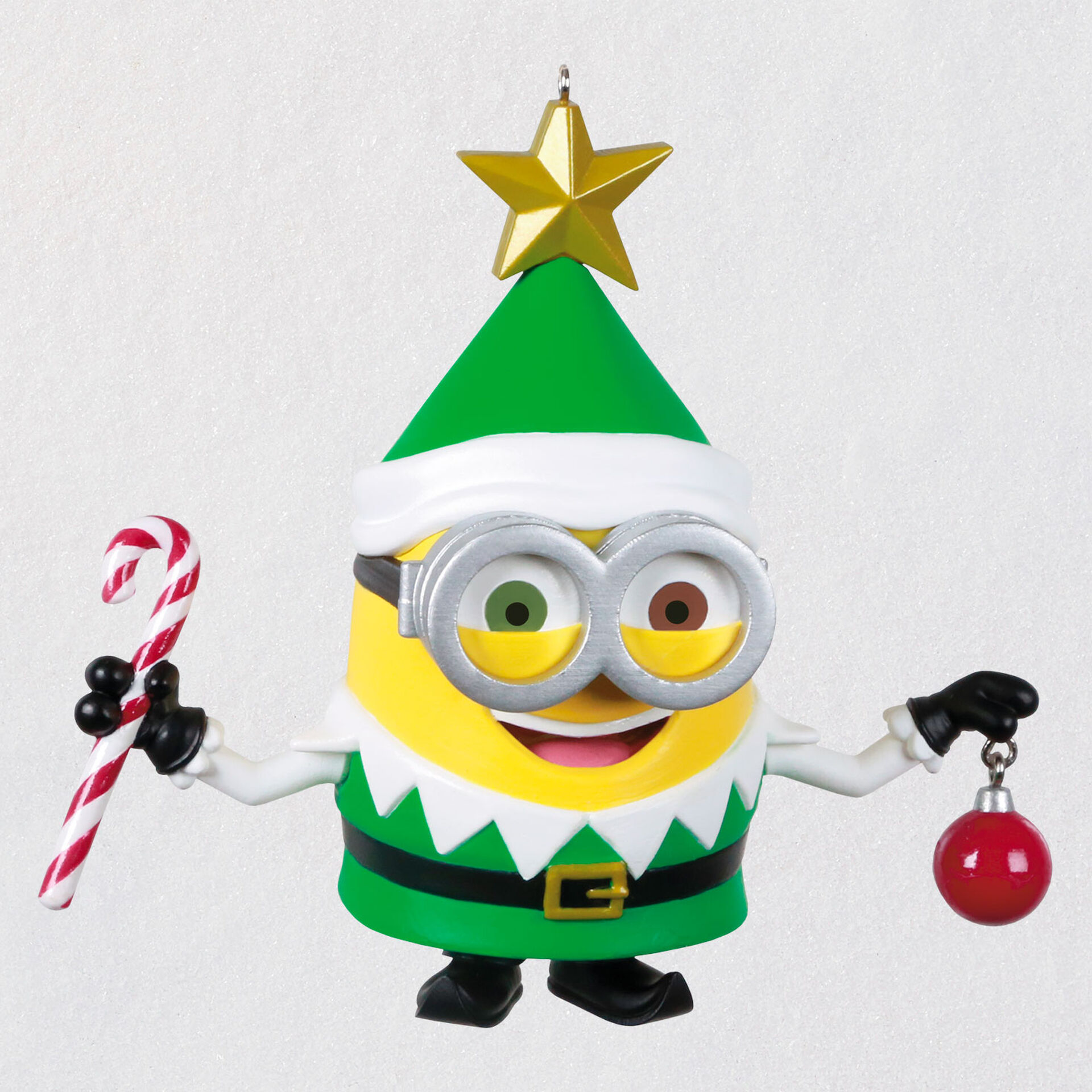 Hallmark Christmas Ornaments 2021 Elf Movy Despicable Me Minion Elf Musical Ornament Keepsake Ornaments Hallmark