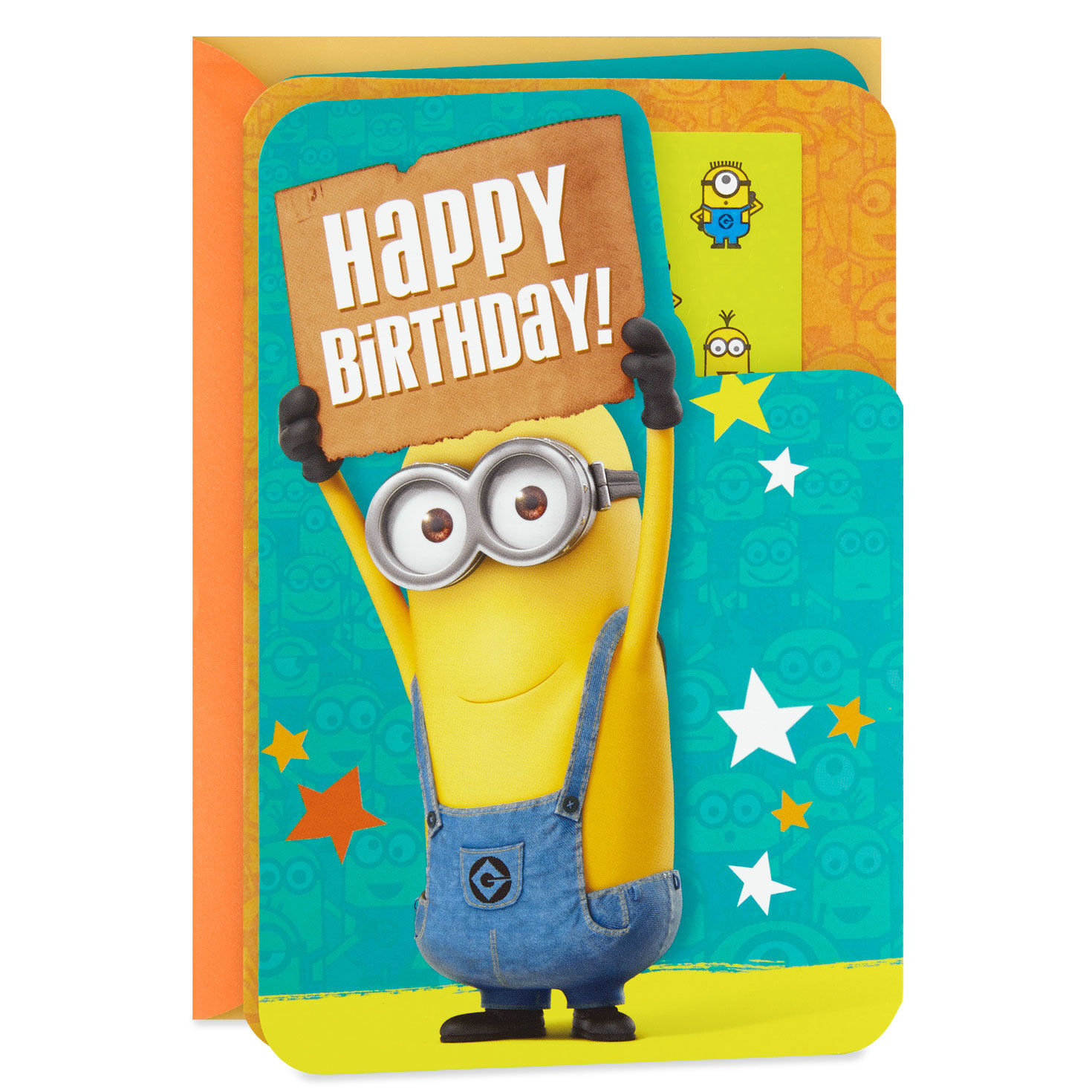 Minions Age 9 Today Despicable Me 9th Birthday Card Lets Get Despicable 