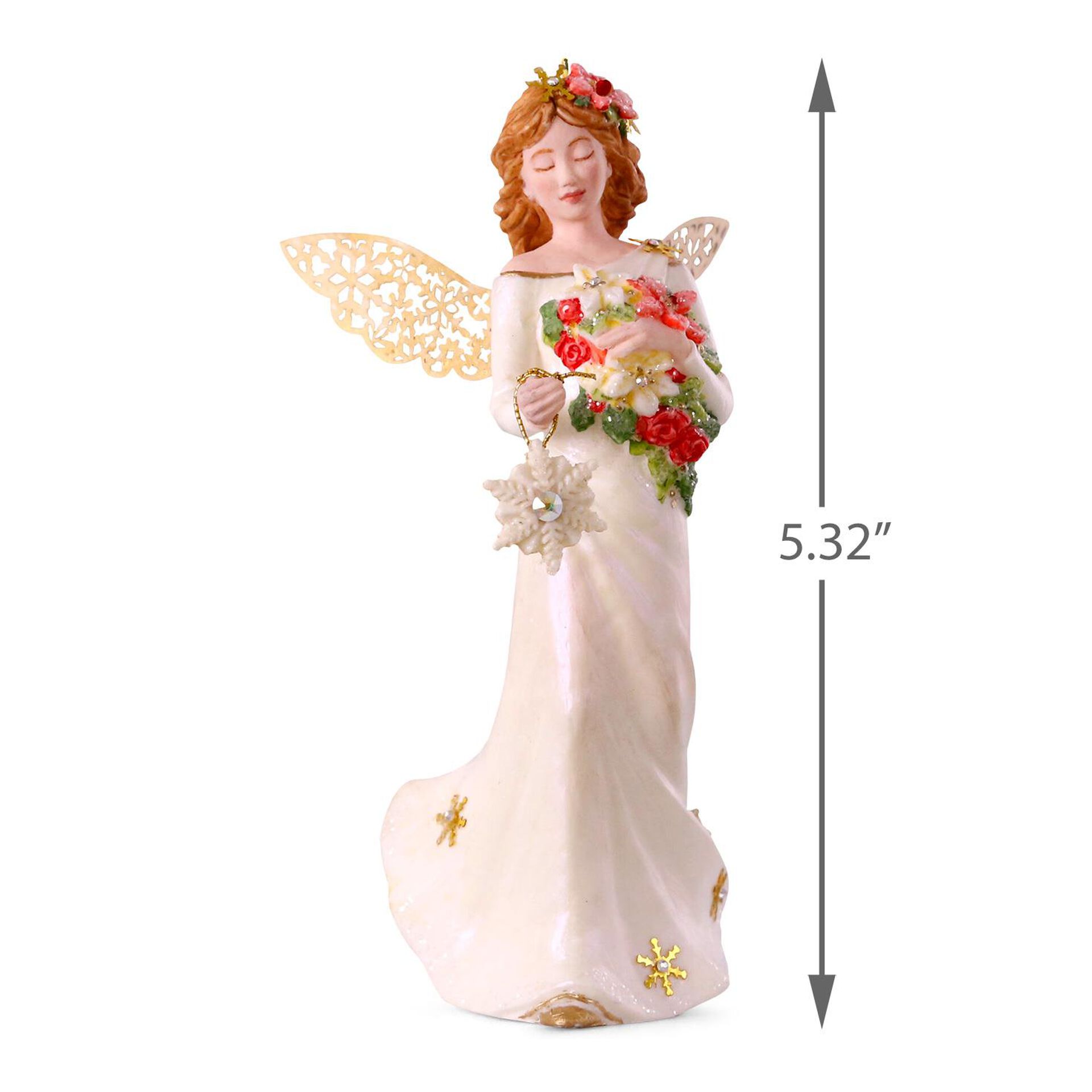 Winter Angel Porcelain Ornament Sale Hallmark