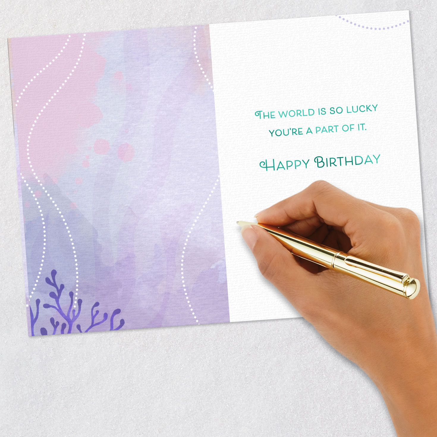 Disney The Little Mermaid Dreams and Heart Birthday Card for only USD 4.99 | Hallmark