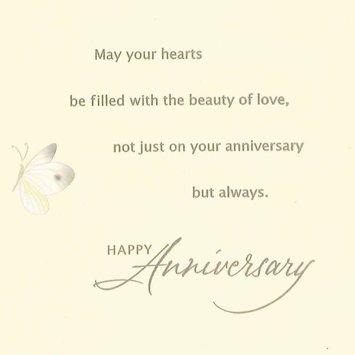 The Beauty of Love Anniversary Card for Couple, 