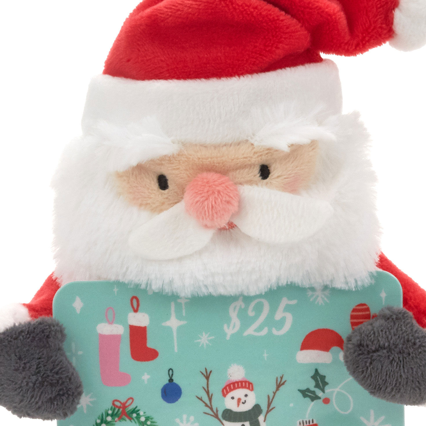 Plush Santa Gift Card Holder, , large image number 4