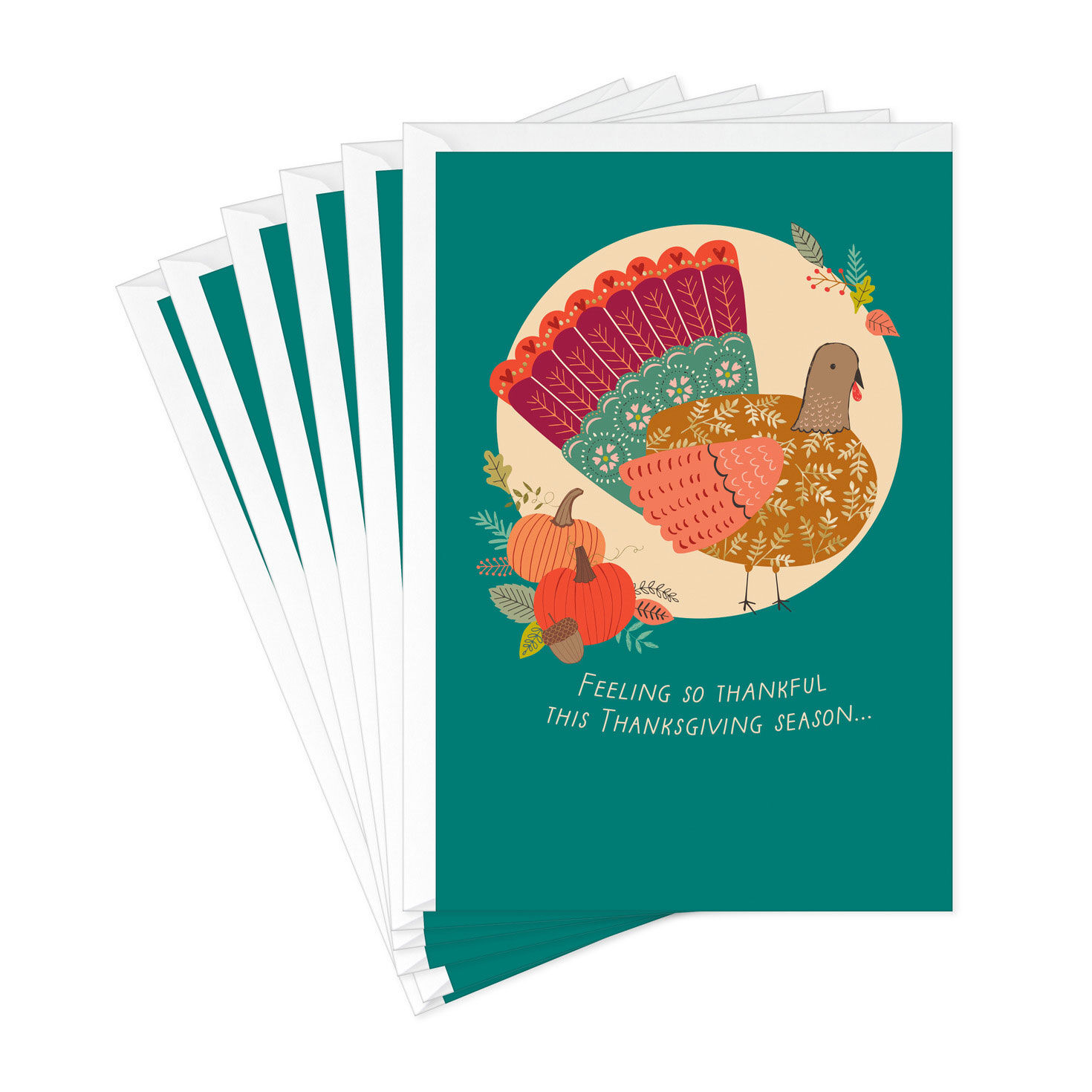 Feeling So Thankful Thanksgiving Cards, Pack of 6