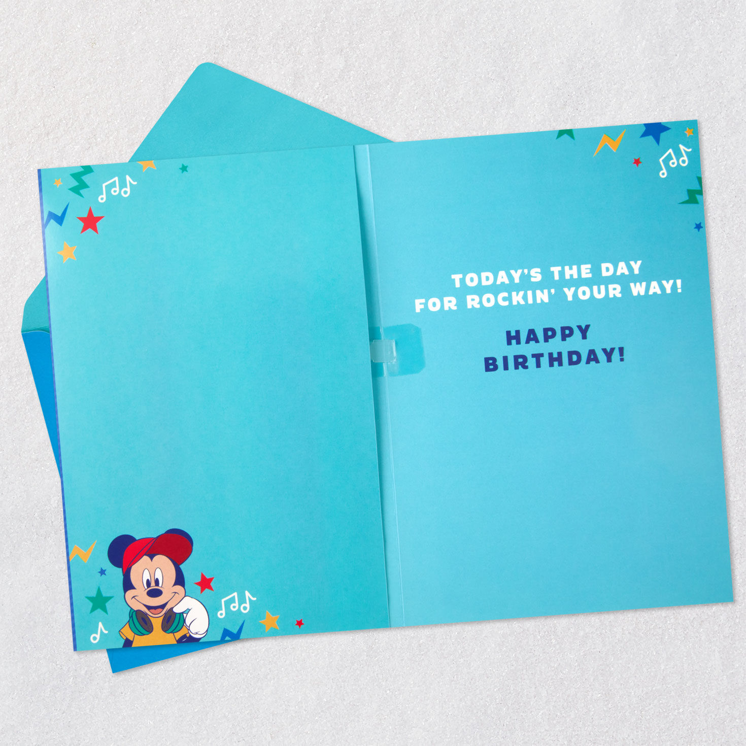 Disney Mickey Mouse Rockin' Your Way Musical 5th Birthday Card for only USD 5.99 | Hallmark