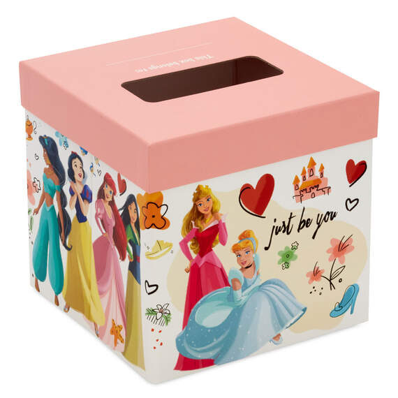 Disney Princess Pink and White Kids Classroom Valentines Set With Cards and Light-Up Mailbox With Sound, , large image number 5