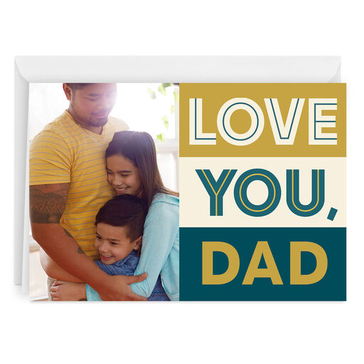 Personalized Love You Photo Card, 