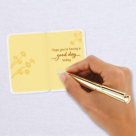 3.25" Mini Hope You're Having a Good Day Thinking of You Card, , large image number 7