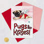 Pugs and Kisses Funny Musical Valentine's Day Card With Motion, , large image number 5