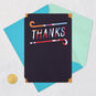 Abstract Print Lettering Blank Thank You Card, , large image number 4