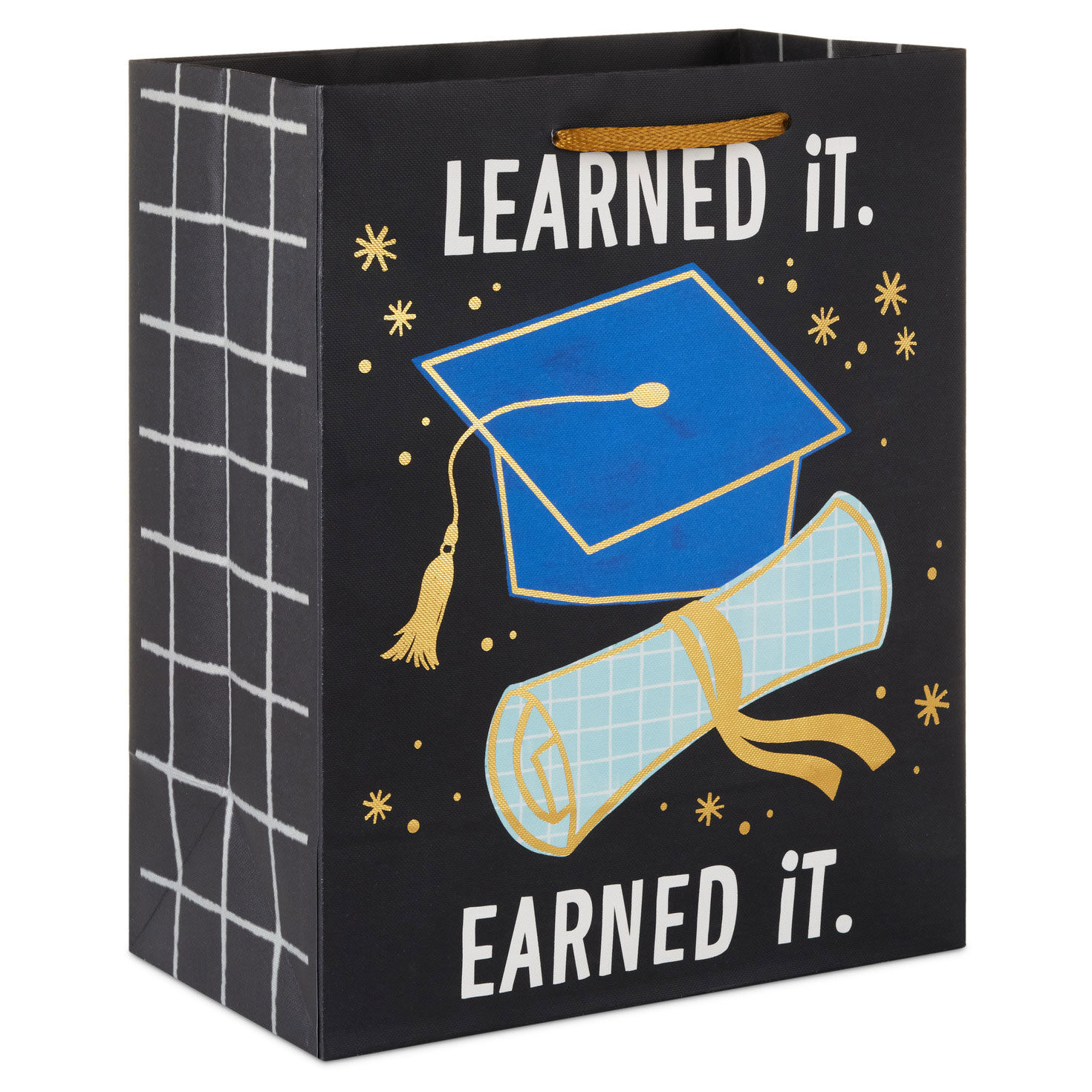 9.6" Learned It, Earned It Medium Graduation Gift Bag