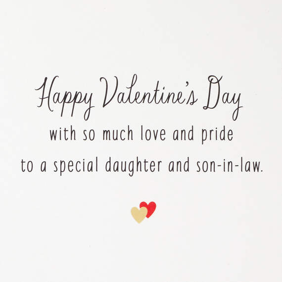 You're a Gift Valentine's Day Card for Daughter and Son-in-Law, , large image number 3