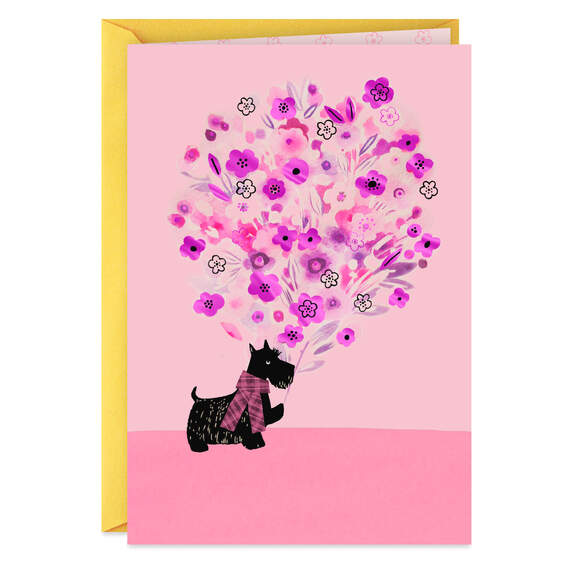 A Bouquet of Wishes and Love Birthday Card, , large image number 1