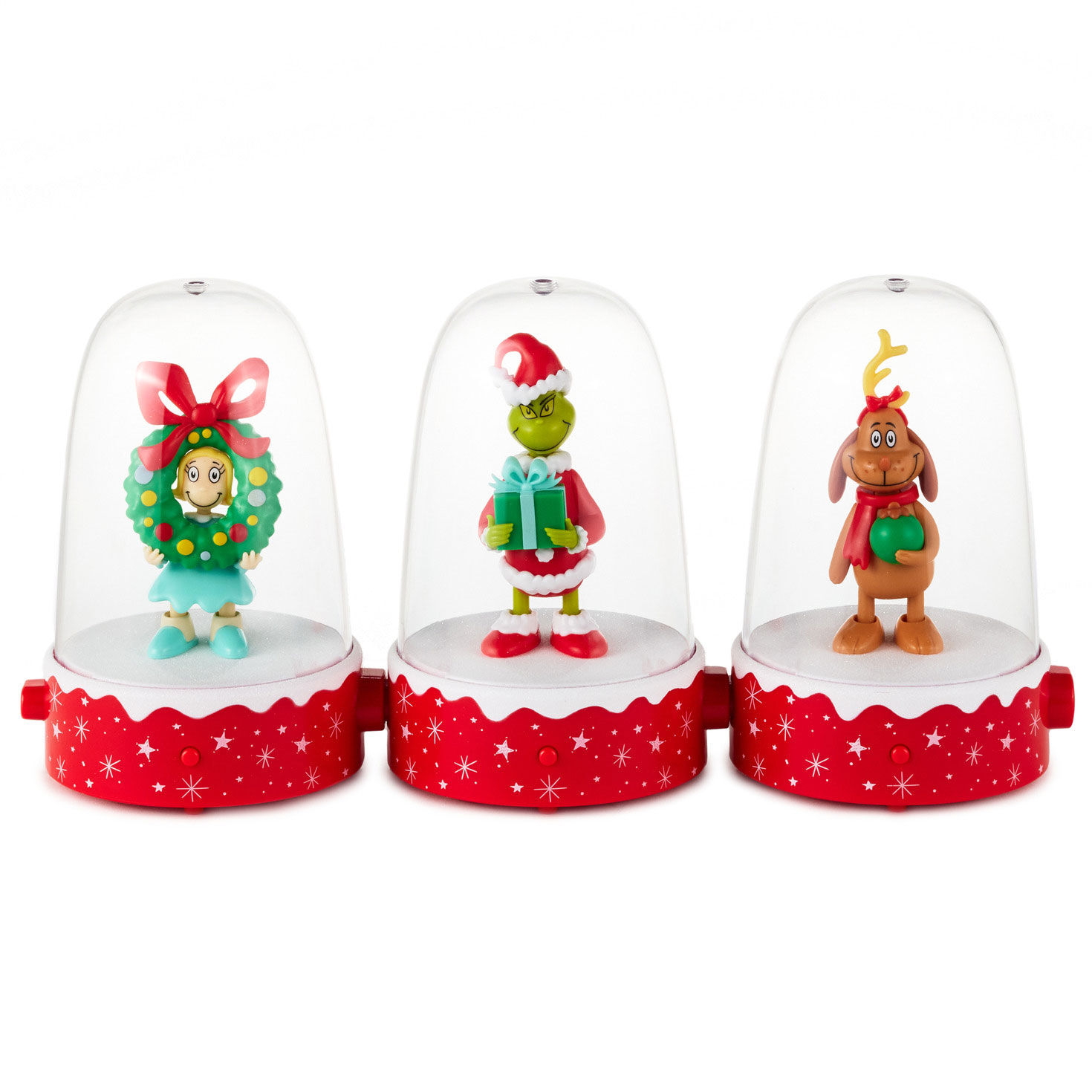Dr. Seuss's How the Grinch Stole Christmas!™ Holiday Tappers Musical Figurines With Motion, Set of 3