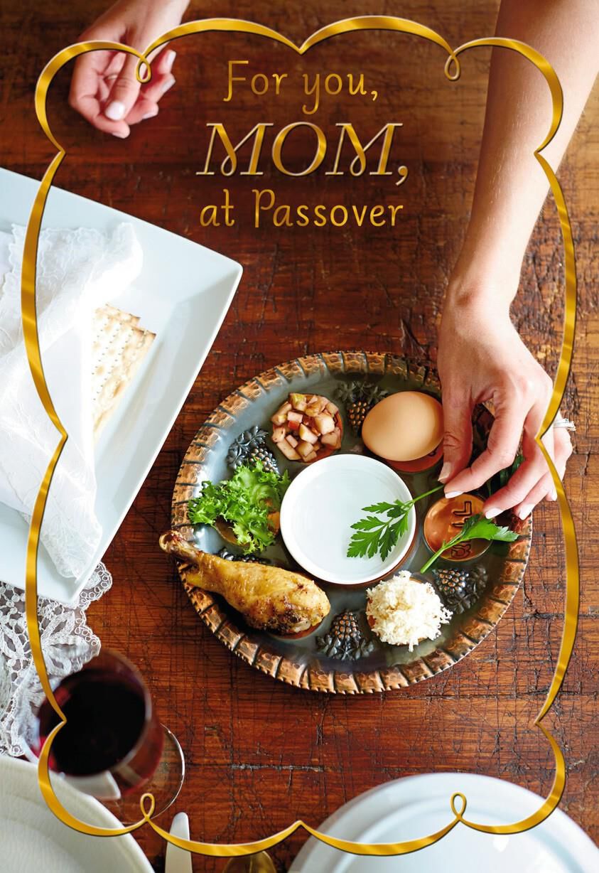 Seder Memories Passover Card for Mom