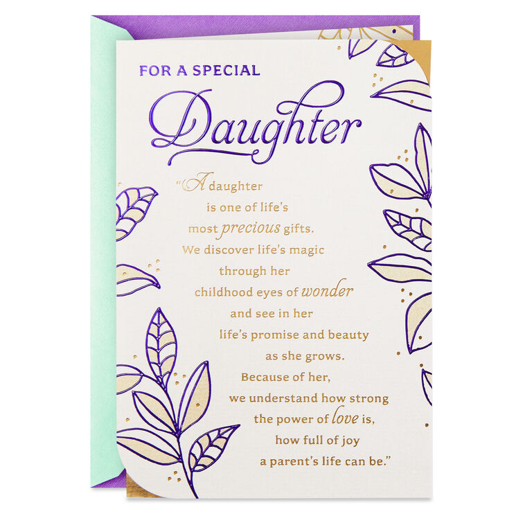 All the Ways You've Grown Birthday Card for Daughter