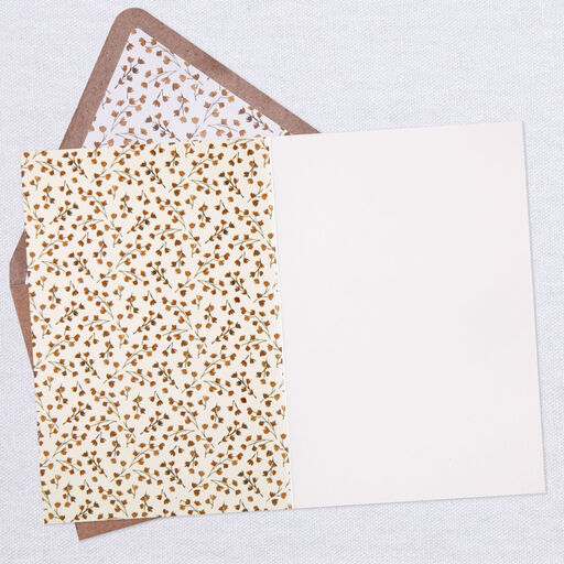 Pastel Flower Bouquet Blank Thinking of You Card, 