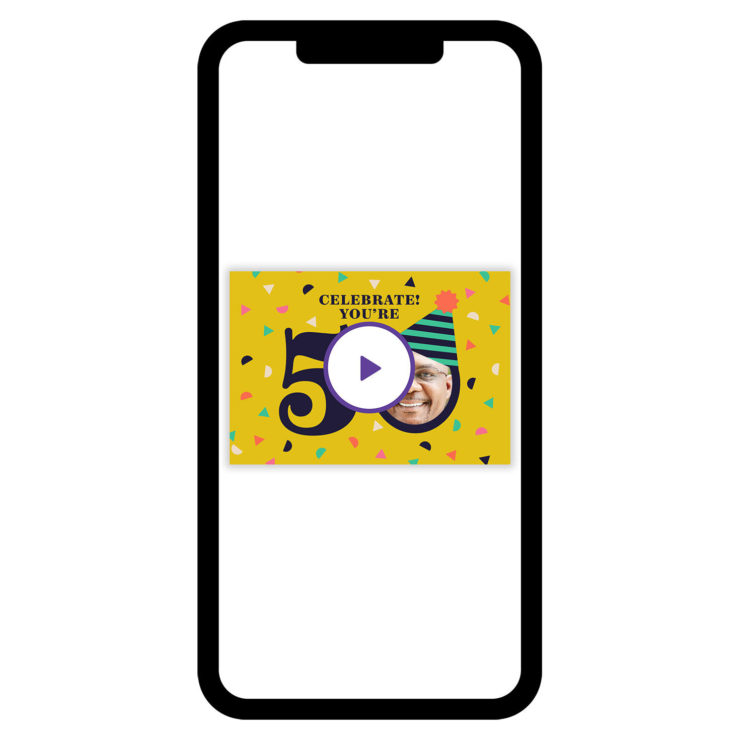 Celebrate 50th Birthday eCard