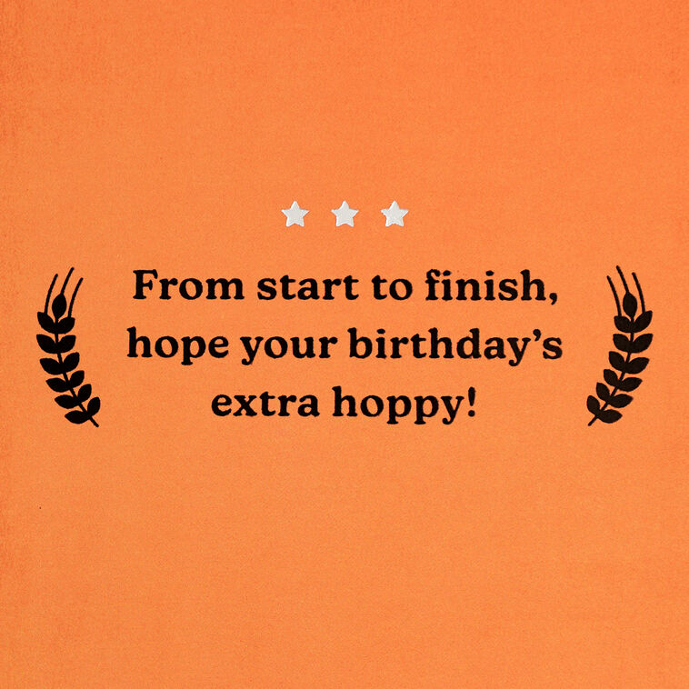 Ale Yeah Funny Birthday Card With Can Cooler, , large image number 2