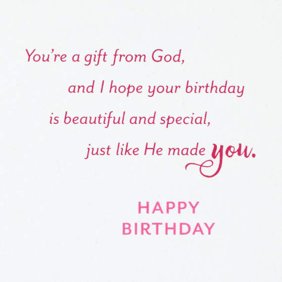 A Beautiful and Special Daughter Religious Birthday Card, , large image number 3