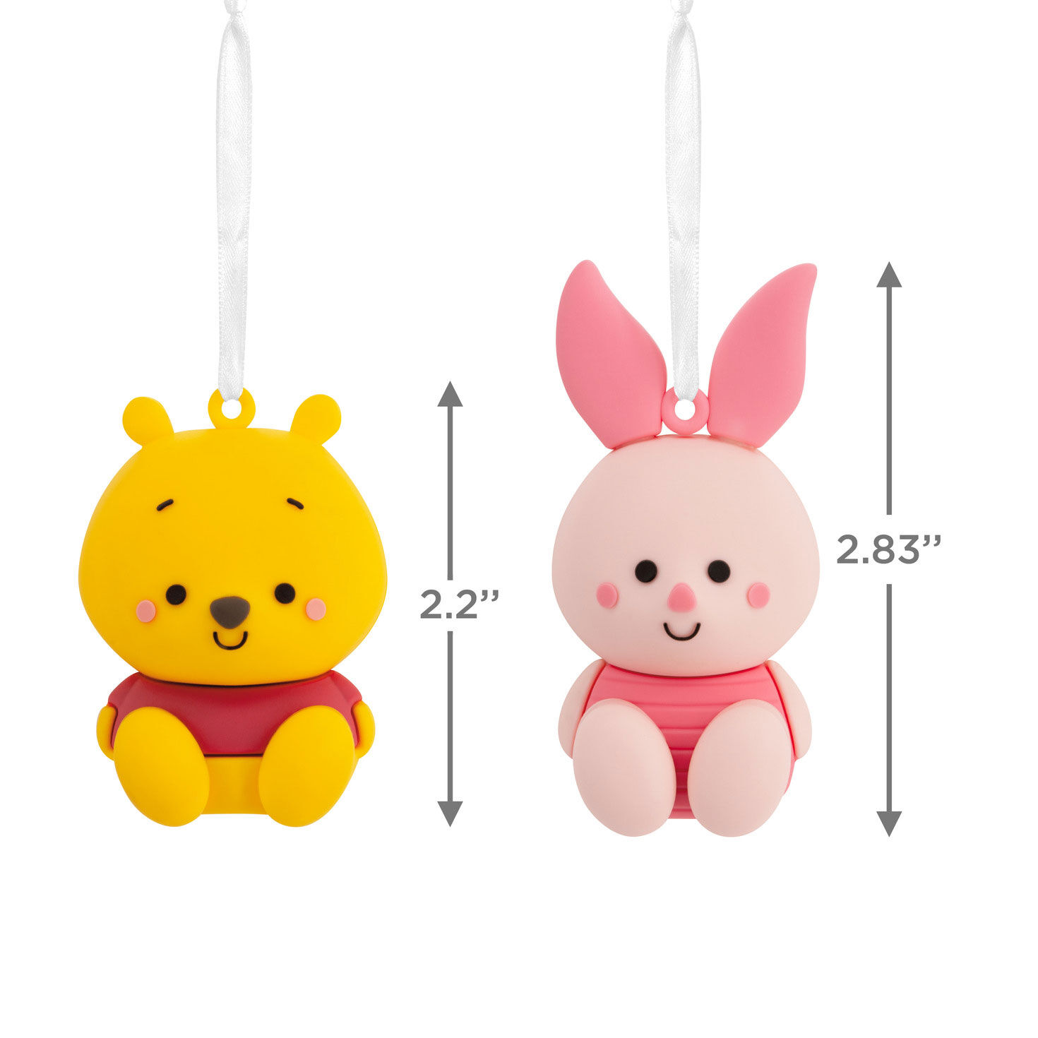 Better Together Disney Winnie the Pooh and Piglet Magnetic Hallmark Ornaments, Set of 2 for only USD 14.99 | Hallmark