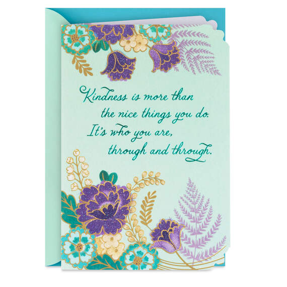 Kindness Is Who You Are Thank-You Card, , large image number 1