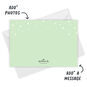 Dog in Red Car Personalized Holiday Photo Card Card back with Envelope indicating personalization image number 3