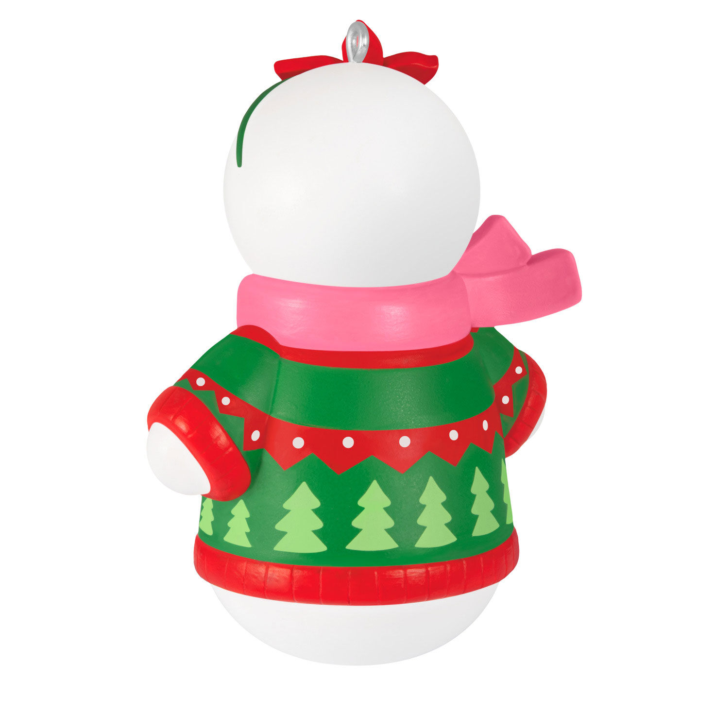 Daughter Snowman 2026 Keepsake Ornament Back image number 6