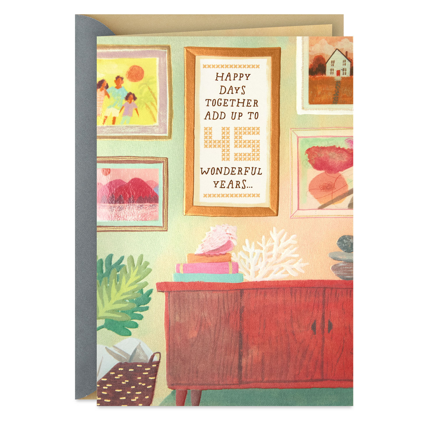 A Remarkable Day 45th Anniversary Card for Couple