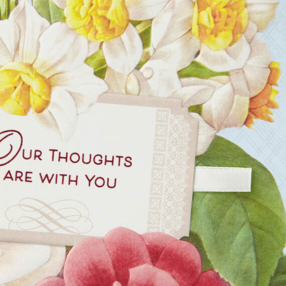 Our Thoughts Are With You Sympathy Card From Us, , large image number 4