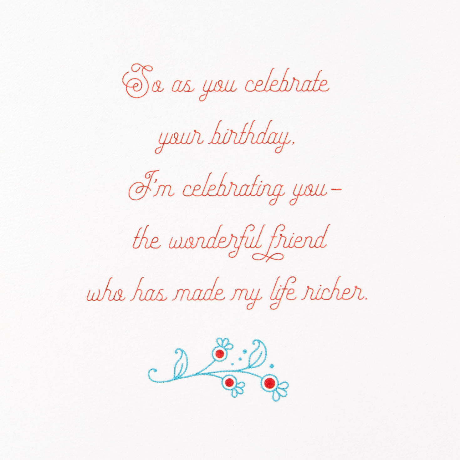 You Make My Life Richer Birthday Card for Friend, , large image number 3