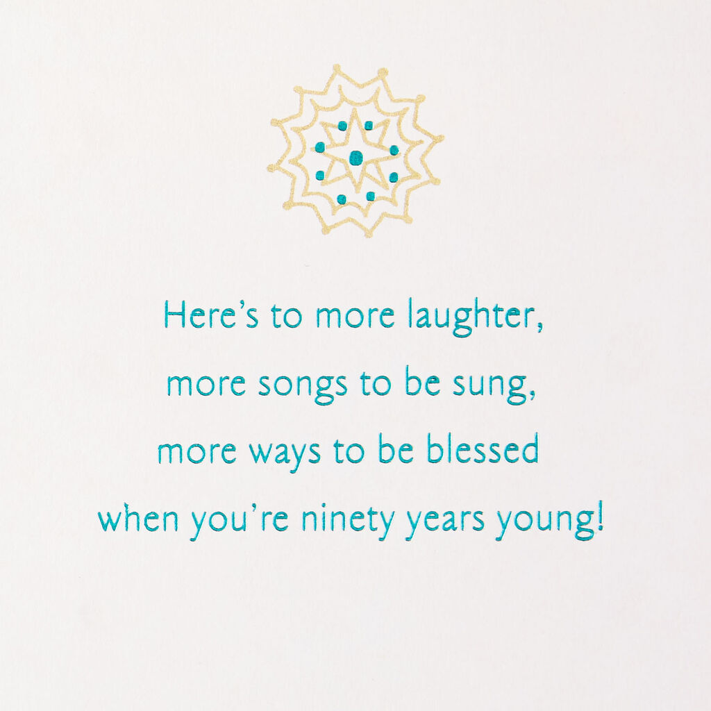 More Laughter 90th Birthday Card Greeting Cards Hallmark
