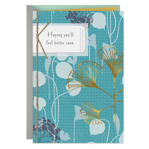 Comfort and Caring as You Recover Get Well Card, 