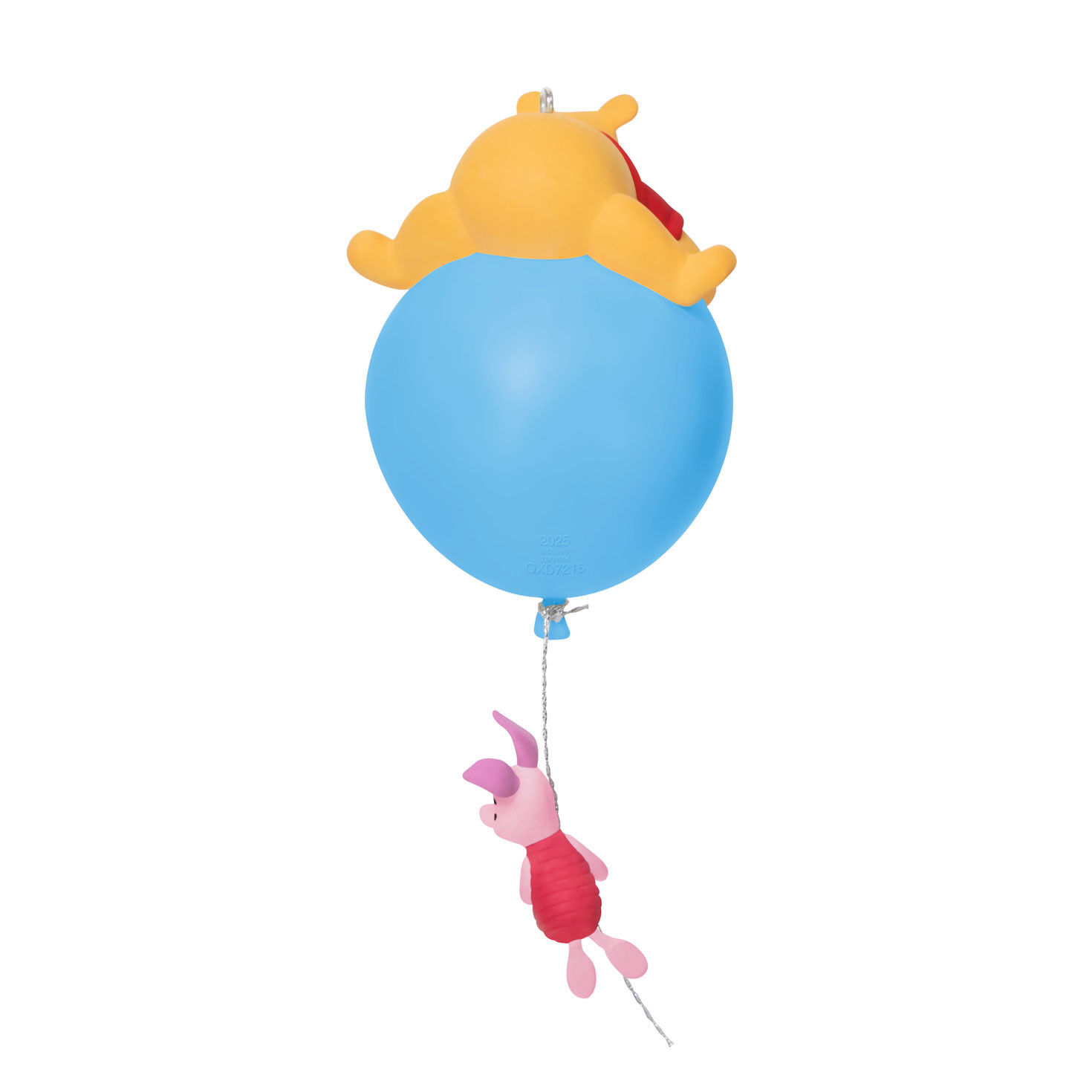 Pooh and Piglet With Balloon Keepsake Ornament back image number 6