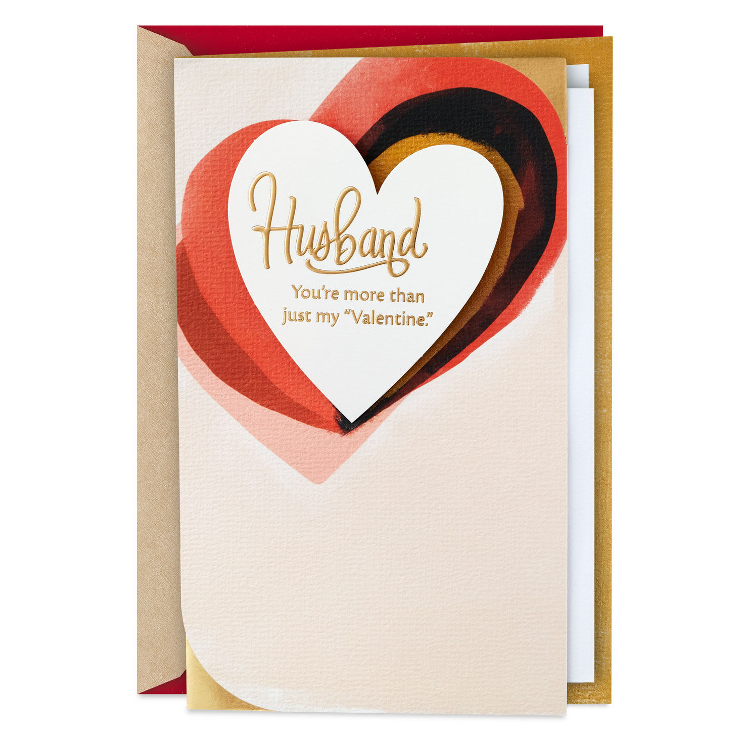 You're More Than Just a "Valentine" Valentine's Day Card for Husband