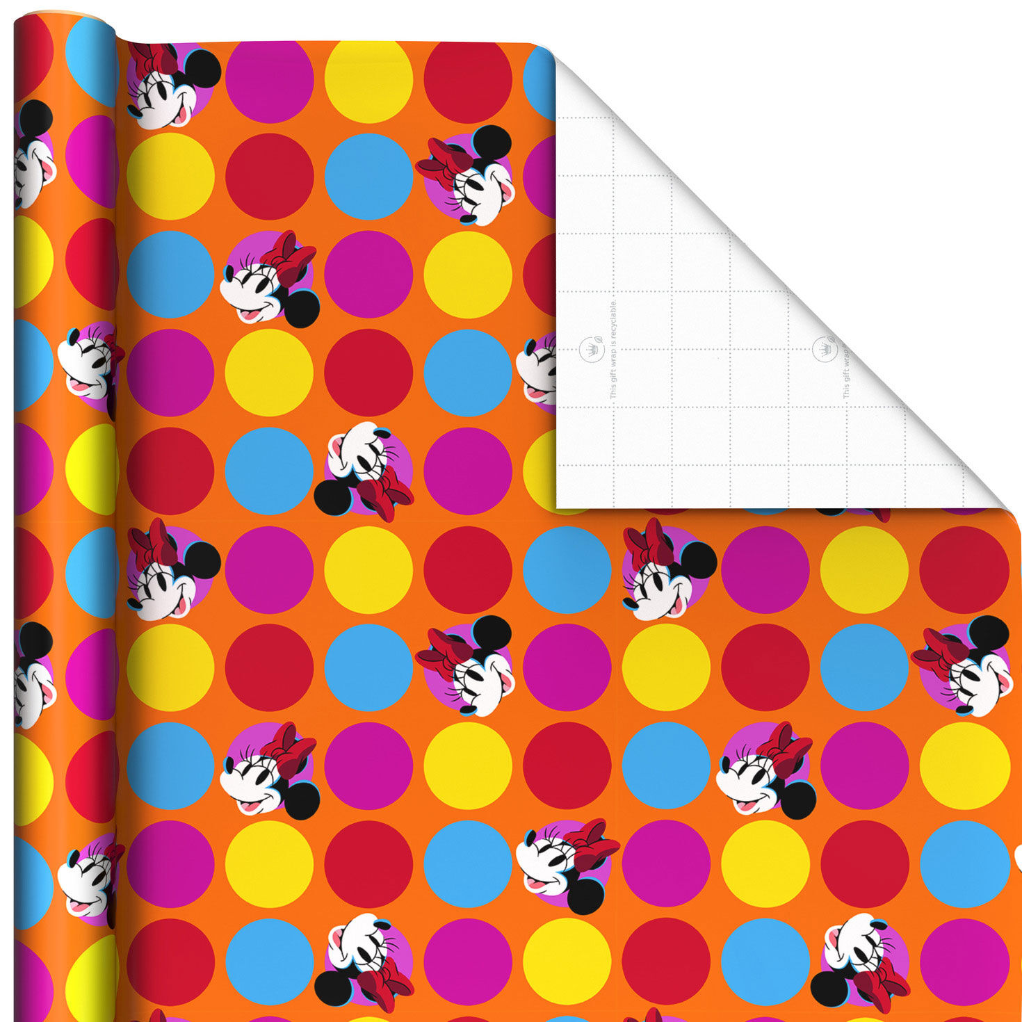 Disney Mickey Mouse Colorful Dots 3-Pack Assortment Wrapping Paper Roll Bundle, 60 sq. ft. total, , large image number 5