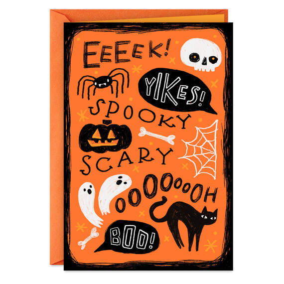 You're Scary Awesome Halloween Card, , large image number 1