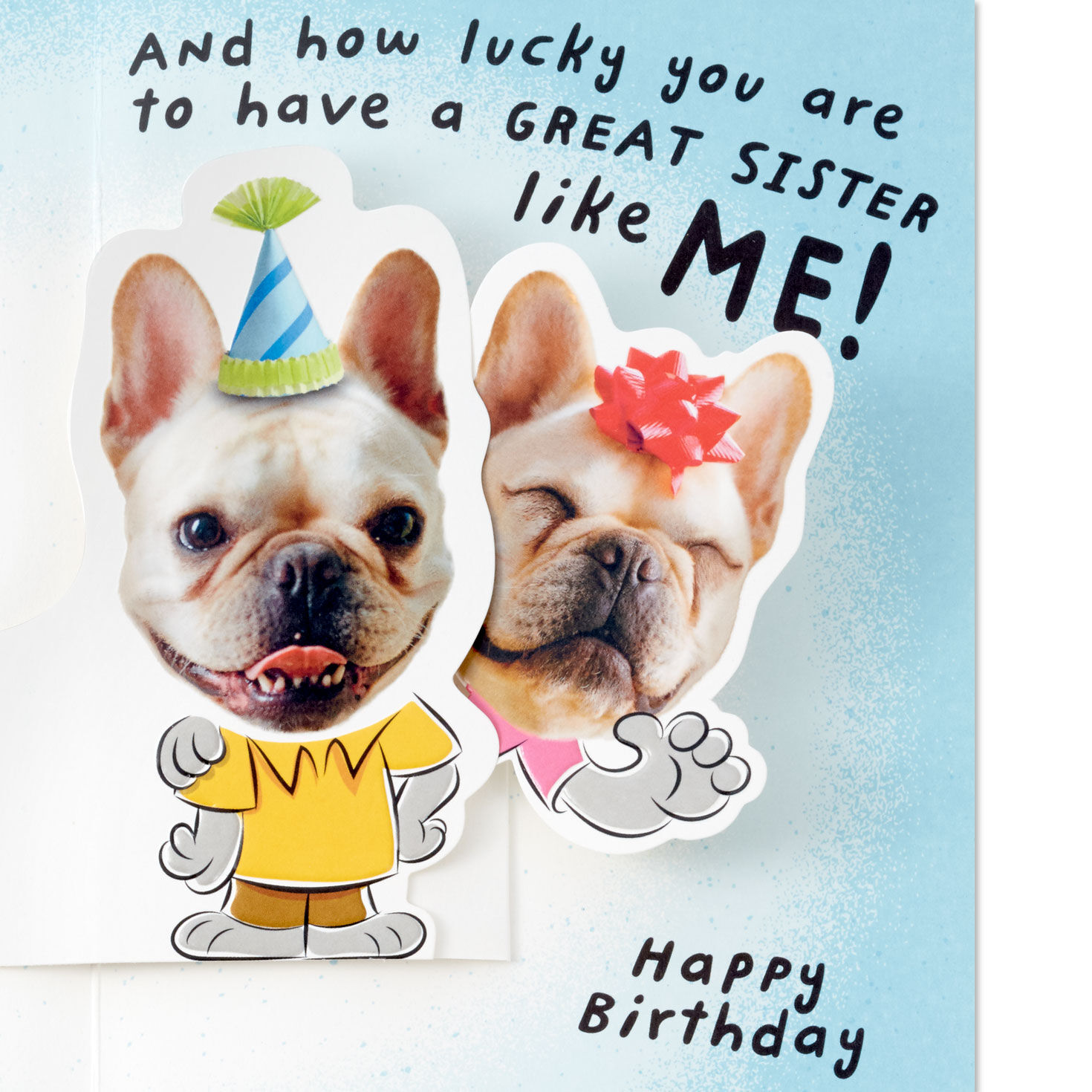 Lucky Brother Funny Pop-Up Birthday Card From Sister for only USD 4.99 | Hallmark