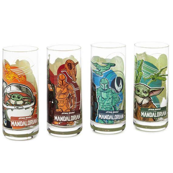 Star Wars: The Mandalorian™ Drinking Glasses, Set of 4, , large image number 2
