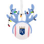 Royals Reindeer Baseball Christmas Ornament Front image number 1