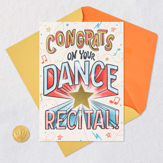 Your Amazing Performance Congratulations Card for Dance Recital, , large image number 5