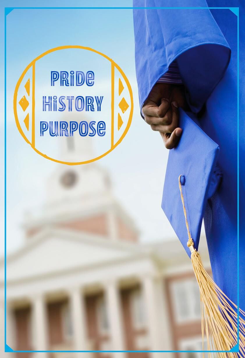 Pride, History, Purpose HBCU Graduation Card