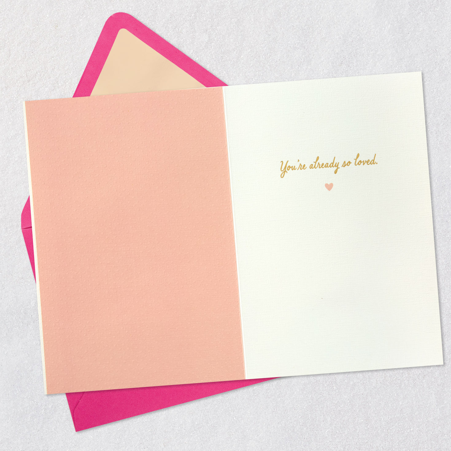 Pink and Coral Balloon Bouquet Baby Girl Card Sentiment image number 3