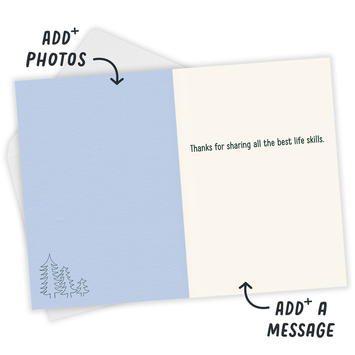 You Start the Fun Campfire Custom Card, , large image number 3