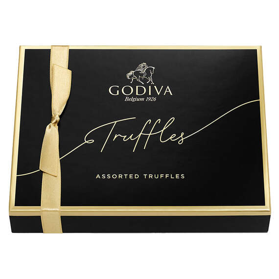 Godiva Assorted Signature Chocolate Truffles Gift Box, 12 Pieces, , large image number 2