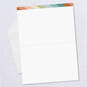 Diagonal Bright Stripes Folded Photo Card, , large image number 2
