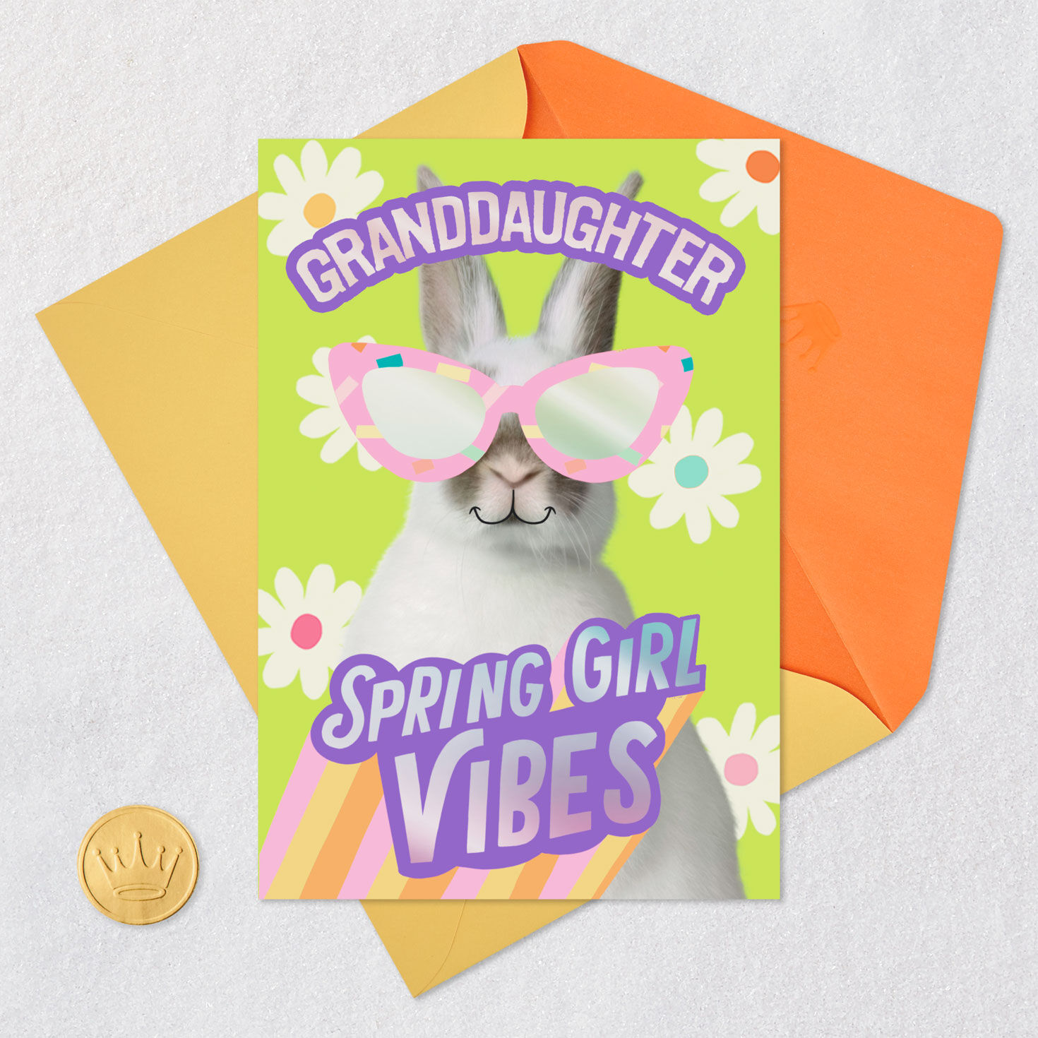 Spirit, Smile and Heart Easter Card for Granddaughter, , large image number 5