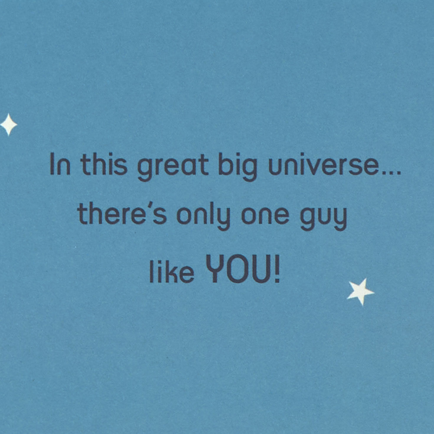 Only One Guy Like You Birthday Card, , large image number 2