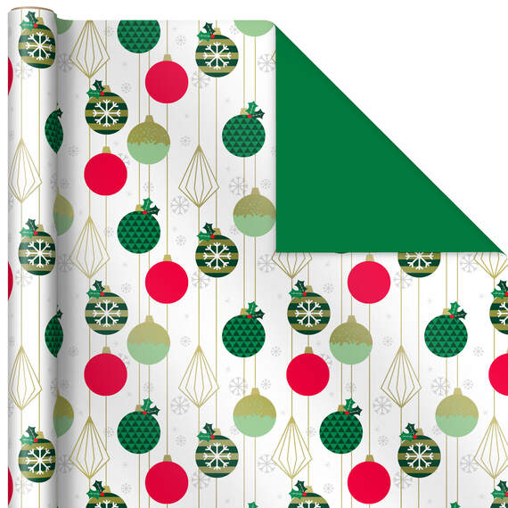 Mod Holiday 3-Pack Reversible Wrapping Paper Assortment, 120 sq. ft., , large image number 6