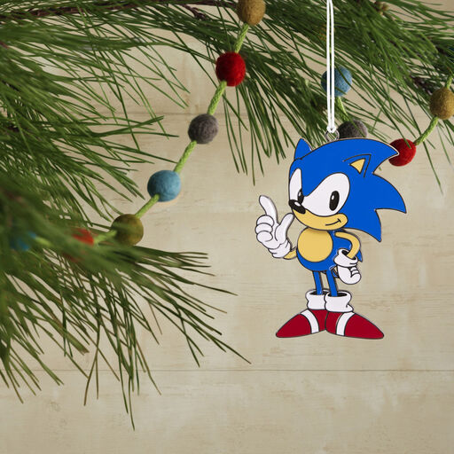 Sonic the Hedgehog™ Moving Metal Hallmark Ornament, 